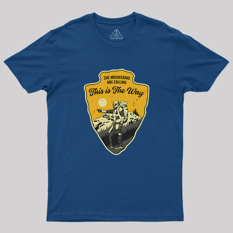The Way To The Mountains Geek T-Shirt