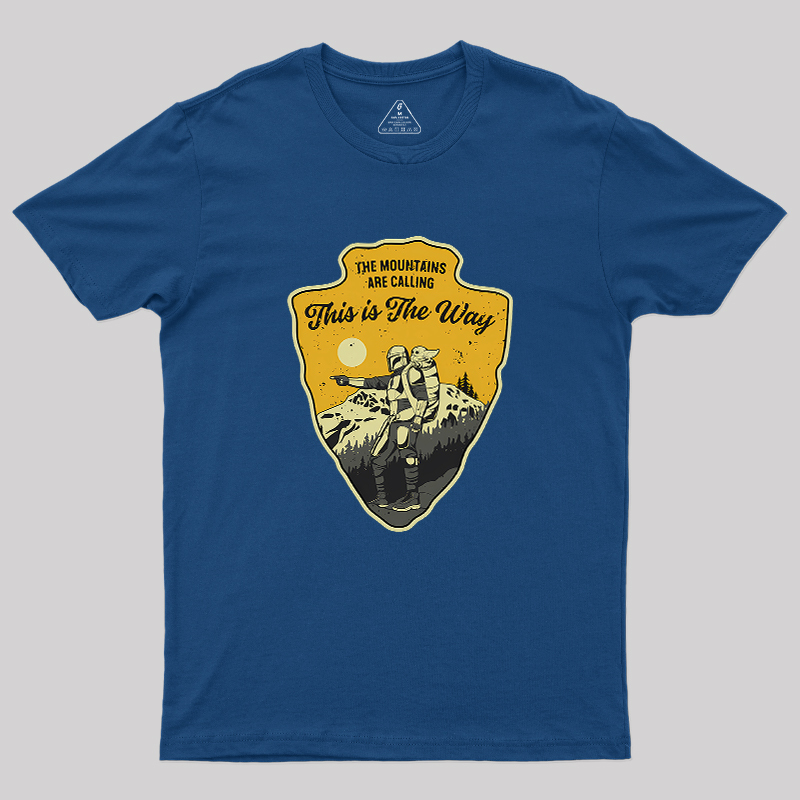 The Way To The Mountains Geek T-Shirt