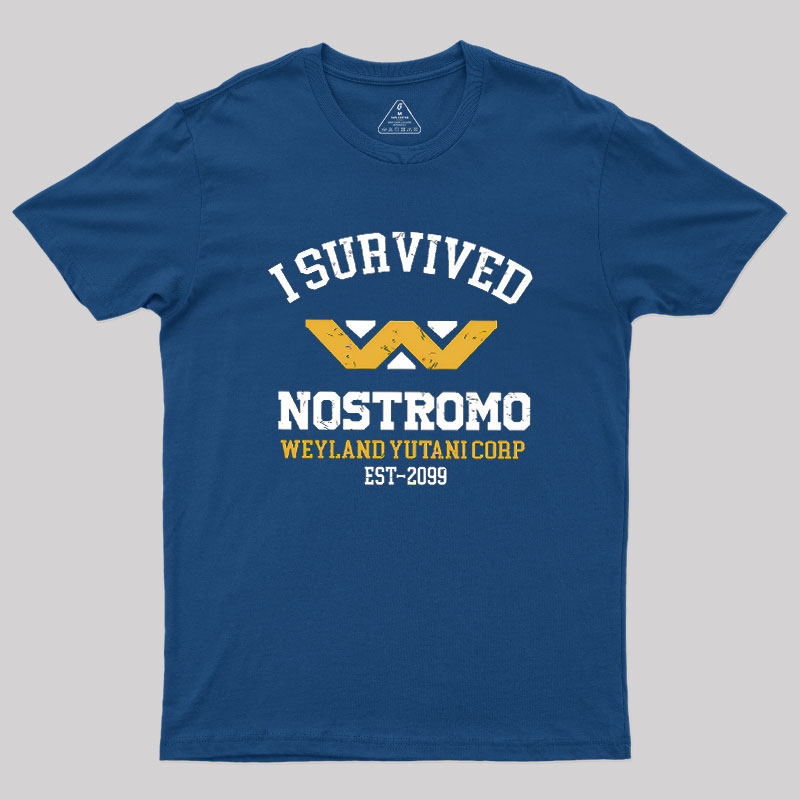 I Survived Nostromo Geek T-Shirt