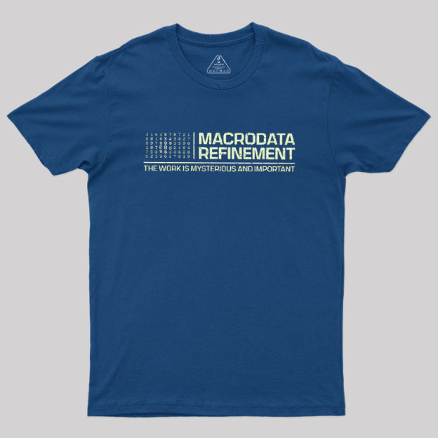 The Work Is Mysterious And Important Geek T-Shirt