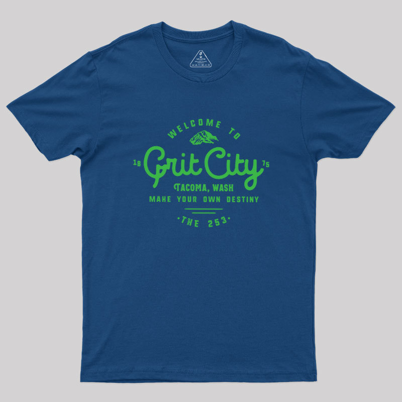 Grit City Tacoma Washington Geek T-Shirt