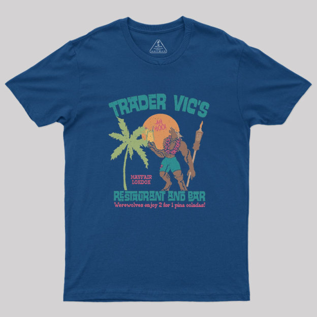 Trader Vics Werewolves Of London Geek T-Shirt