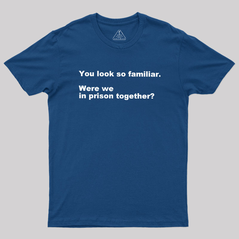 Were We in Prison Together Geek T-Shirt