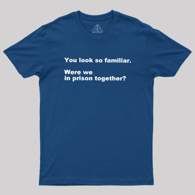 Were We in Prison Together Geek T-Shirt