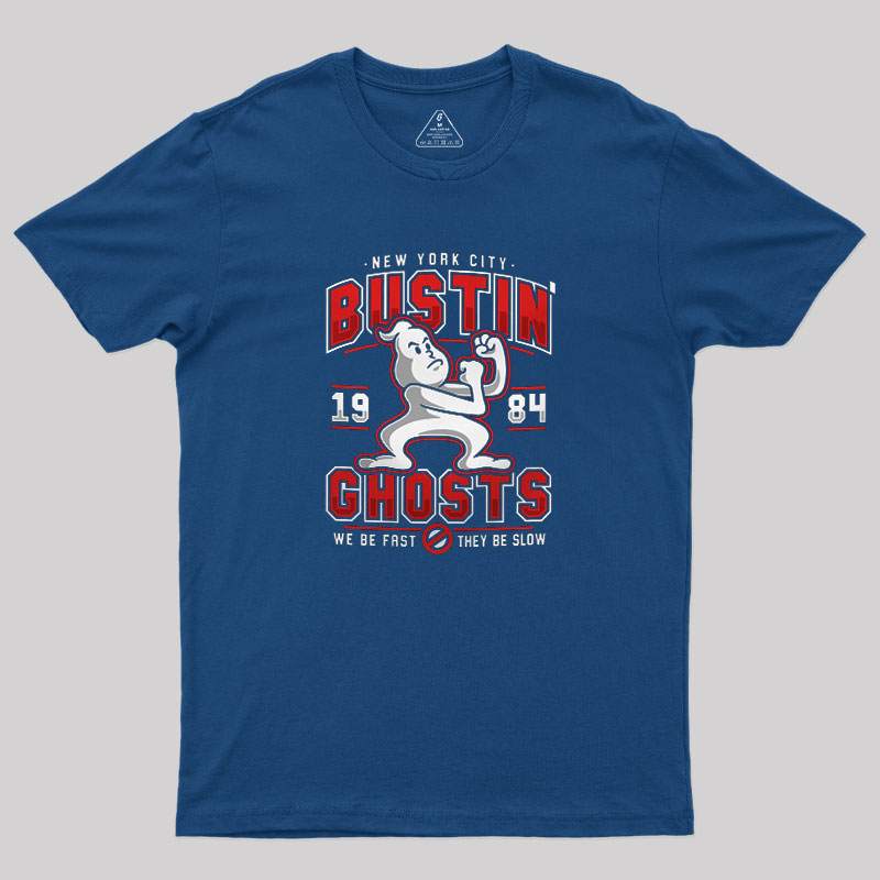 New York City Bustin Ghosts 1984 Geek T-Shirt