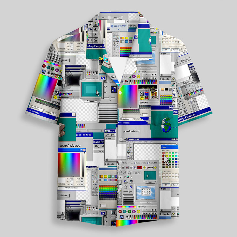 Tech Throwback Button Up Pocket Shirt