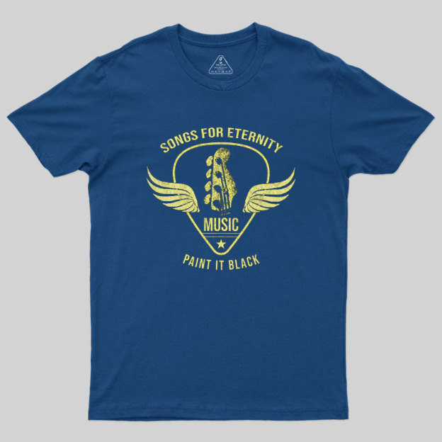 Paint It Black 7/6/26 Music D5197 Geek T-Shirt