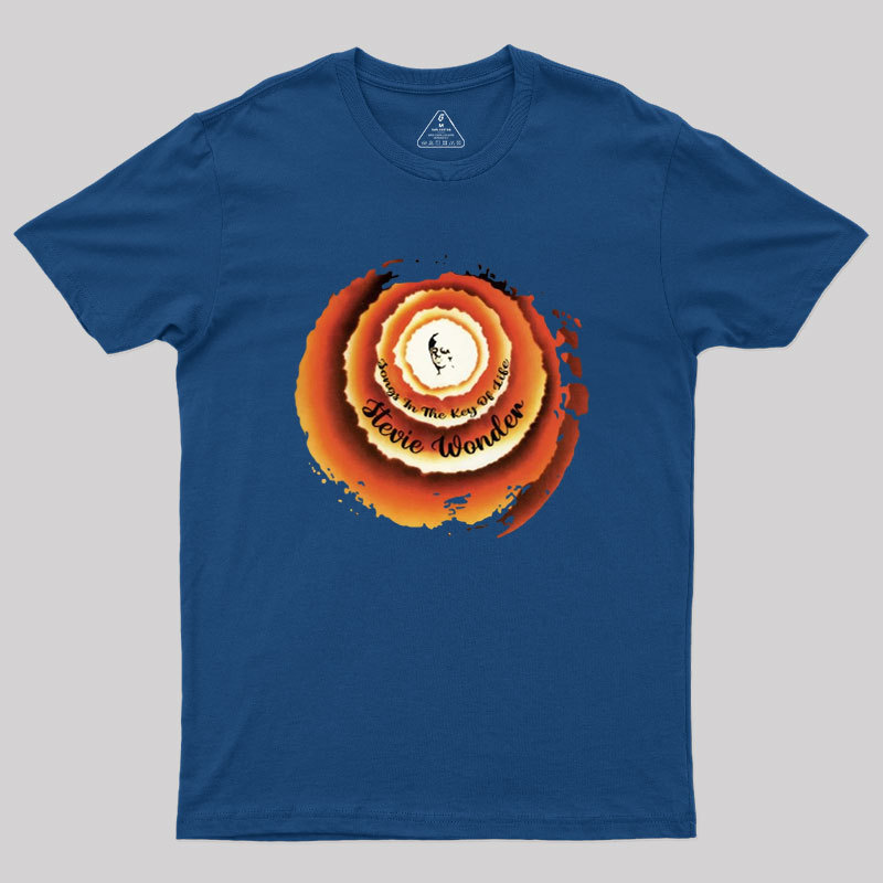 Stevie Wonder Songs In The Key Of Life Geek T-Shirt