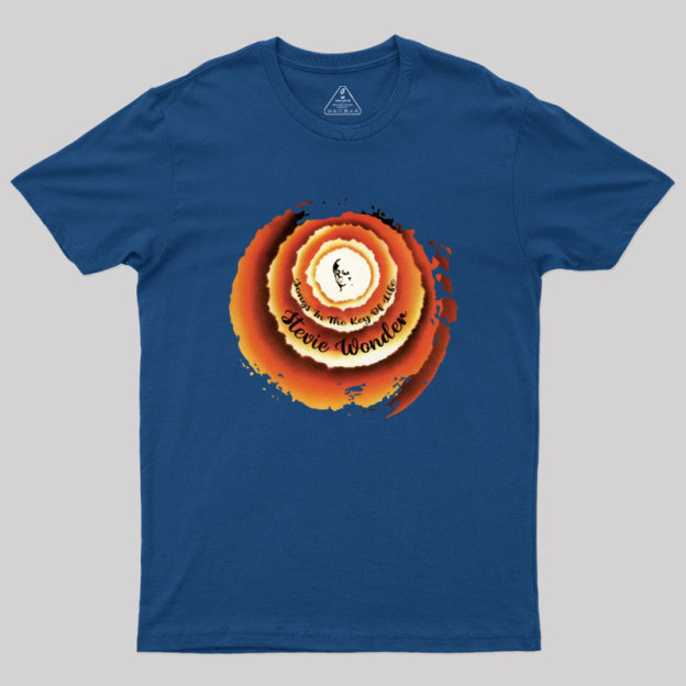 Stevie Wonder Songs In The Key Of Life Geek T-Shirt