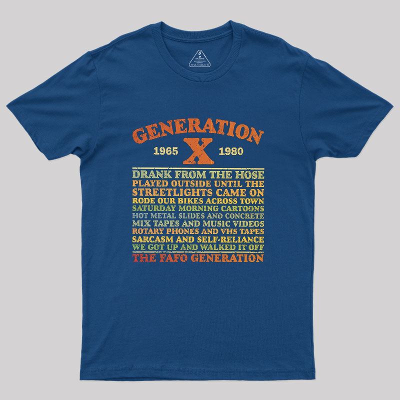 Gen X Summer Day Geek T-Shirt