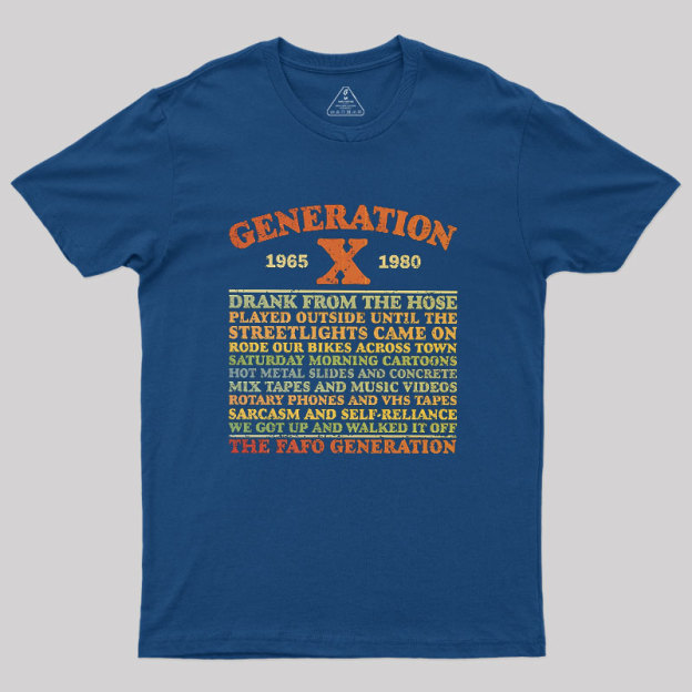 Gen X Summer Day Geek T-Shirt