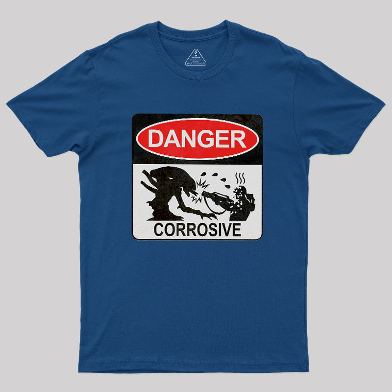 Danger Corrosive Geek T-Shirt