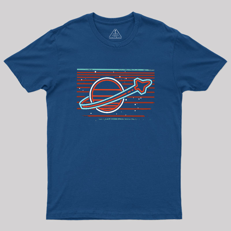 Retro Space Launch Geek T-Shirt