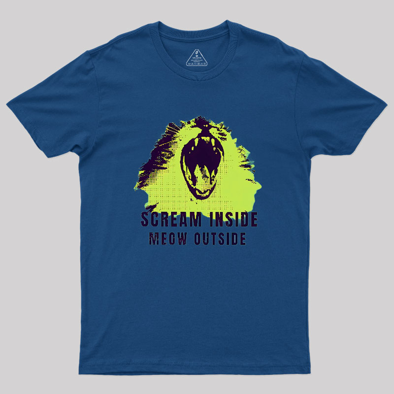 Scream Inside Geek T-Shirt