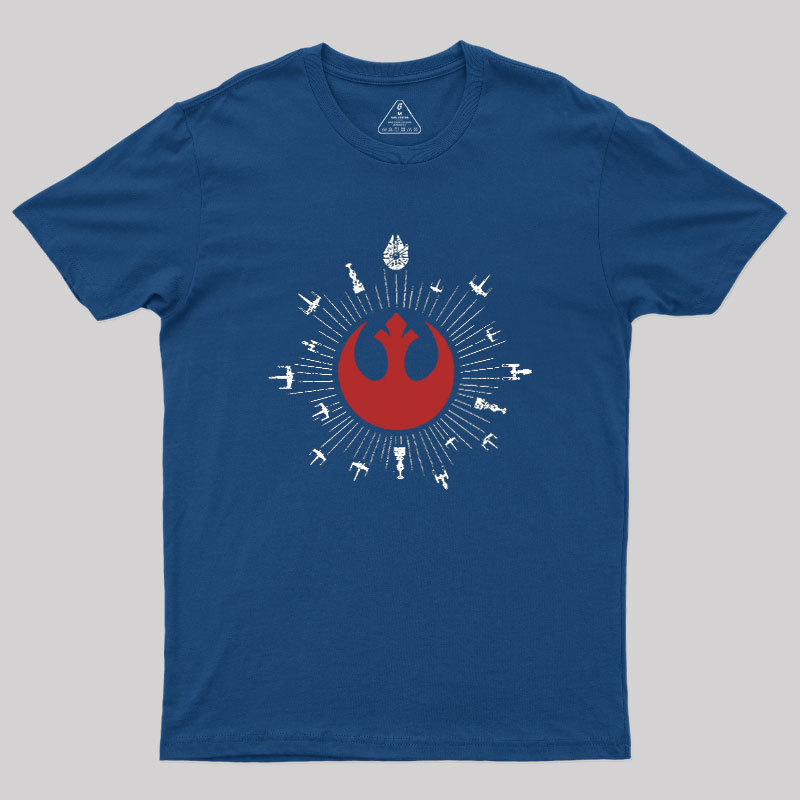 Rebel Starships Geek T-Shirt