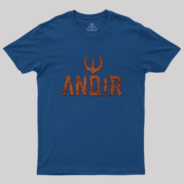 Andor Raised Logo Geek T-Shirt