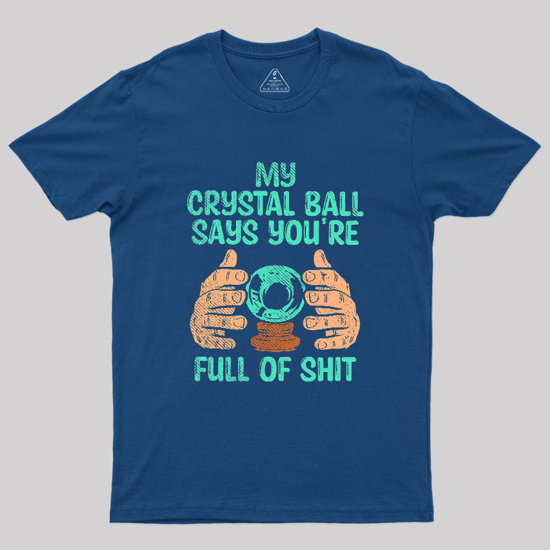 My Crystal Ball Says Geek T-Shirt