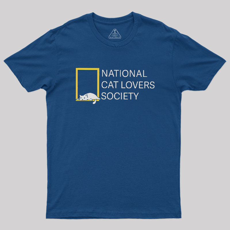 National Cat Lovers Society Geek T-Shirt
