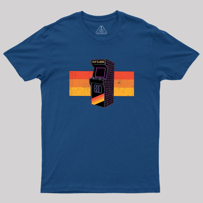 Stay Classic Arcade 80s Geek T-Shirt