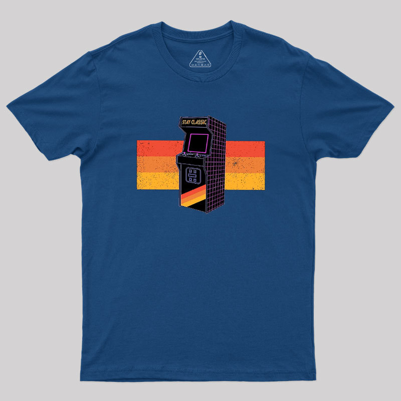 Stay Classic Arcade 80s Geek T-Shirt