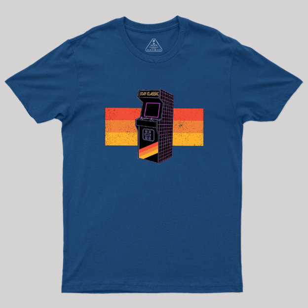 Stay Classic Arcade 80s Geek T-Shirt