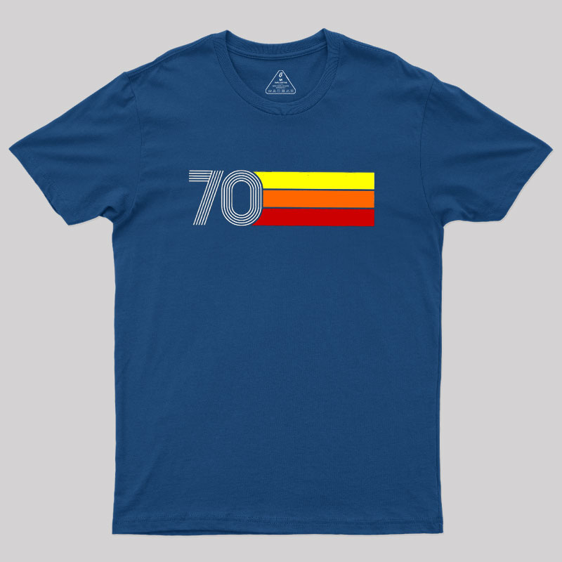 Retro 1970 Styleuniversal Geek T-Shirt