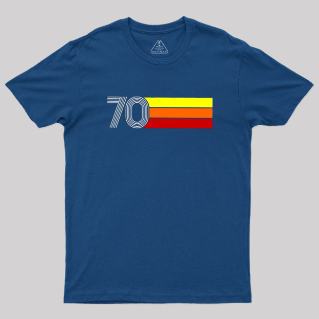 Retro 1970 Styleuniversal Geek T-Shirt
