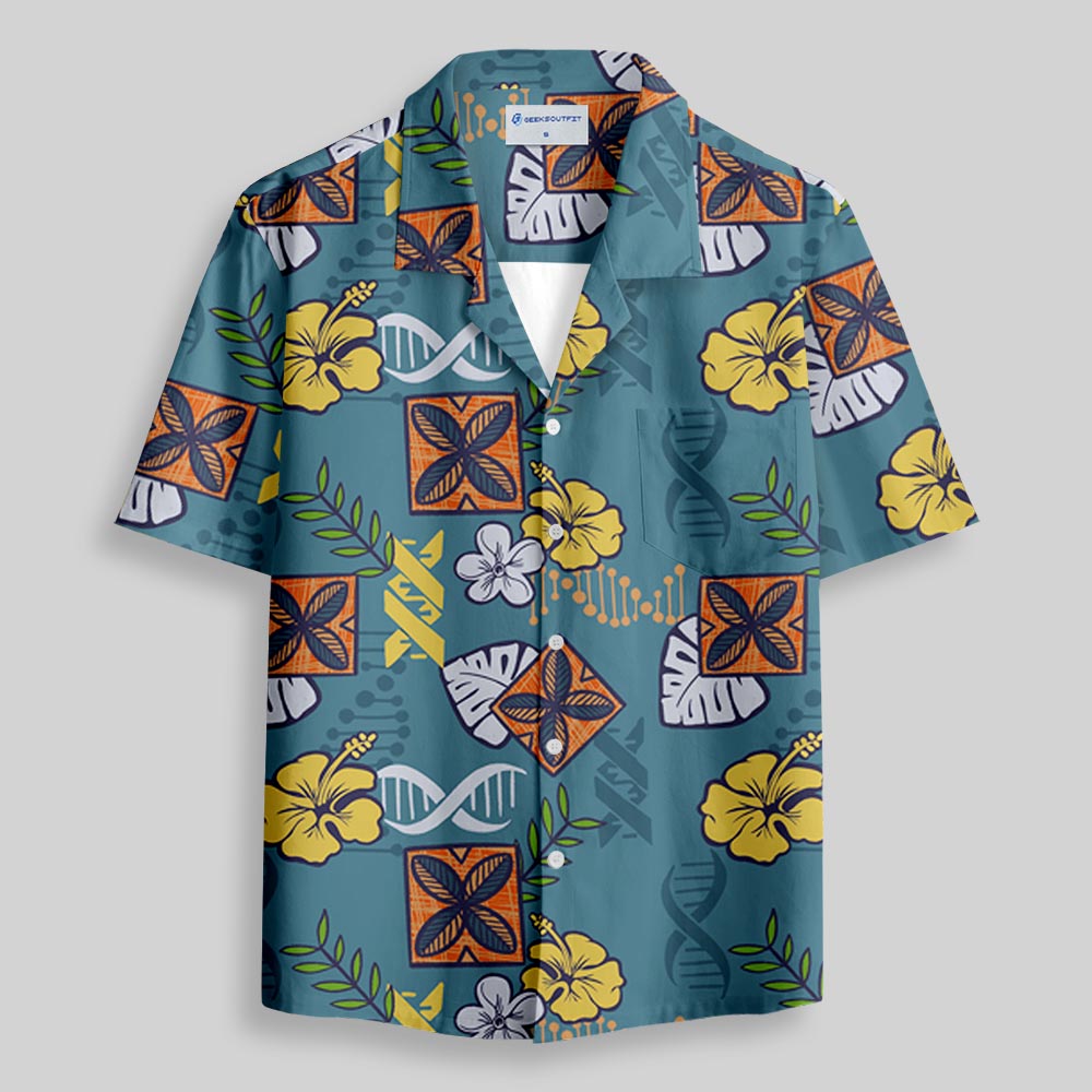 DNA Hawaii Button Up Pocket Shirt