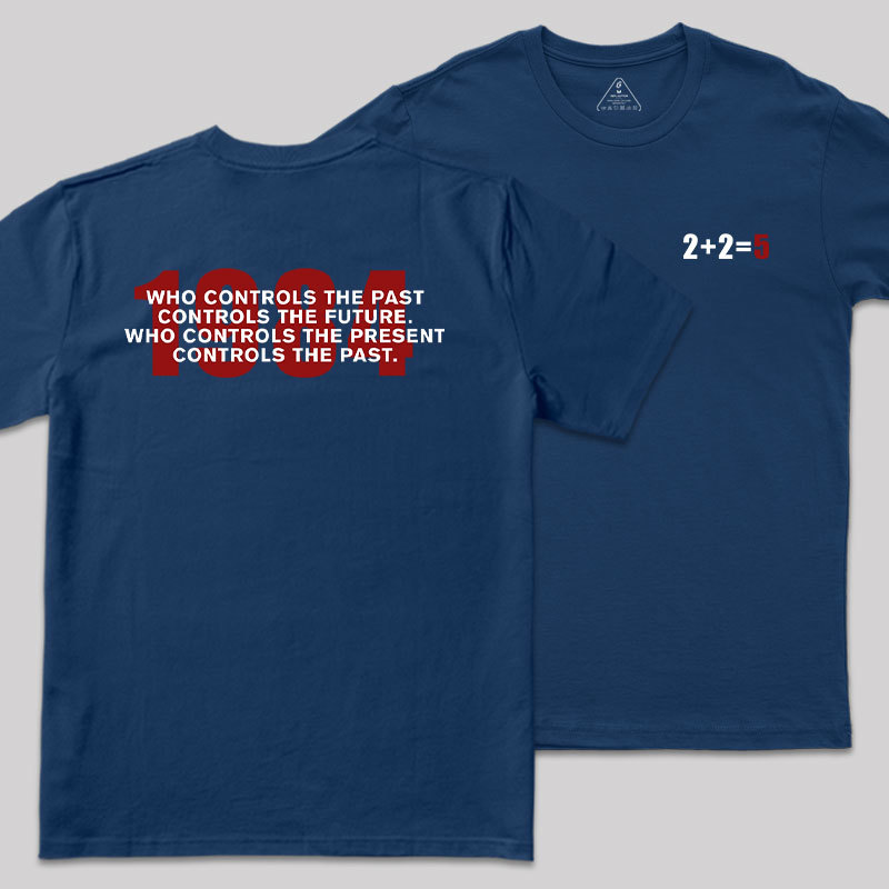 1984 Front and Back Printed Geek T-Shirt