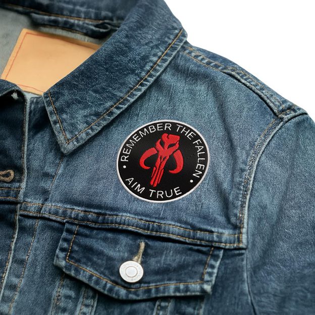 Aim True Geek Embroidered Patch