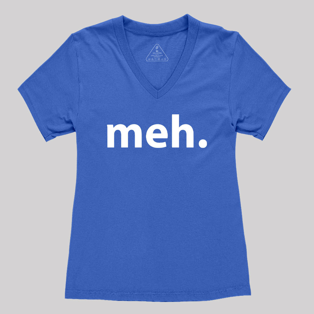 Meh  Women's V-Neck T-shirt