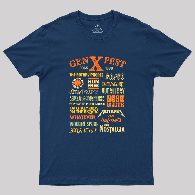 Gen X Fest Geek T-Shirt
