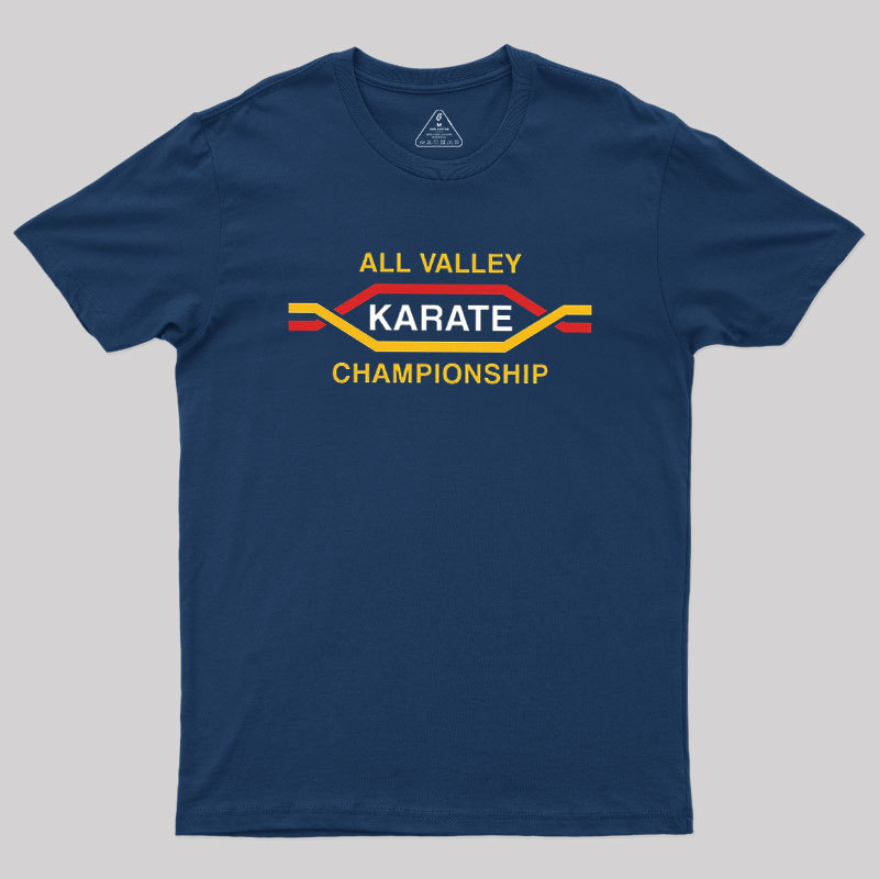 All Valley Karate Championship Geek T-Shirt