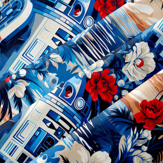 Robot Button Up Pocket Shirt