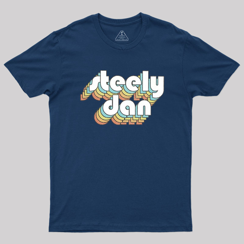 Steely Dan Retro Faded-Style Geek T-Shirt