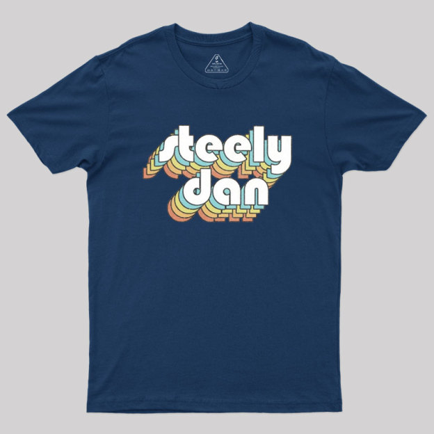 Steely Dan Retro Faded-Style Geek T-Shirt