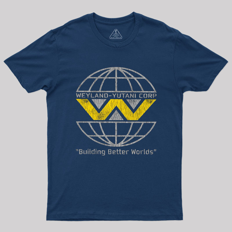 Weyland Yutani Corp Worn Out Geek T-Shirt