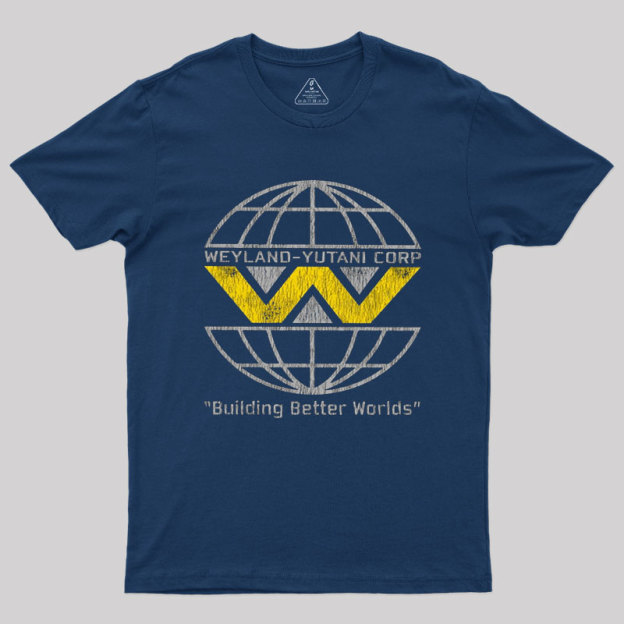 Weyland Yutani Corp Worn Out Geek T-Shirt