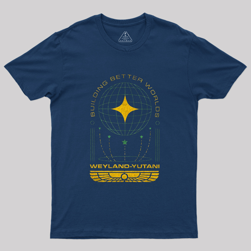 Building Better Worlds Weyland Geek T-Shirt
