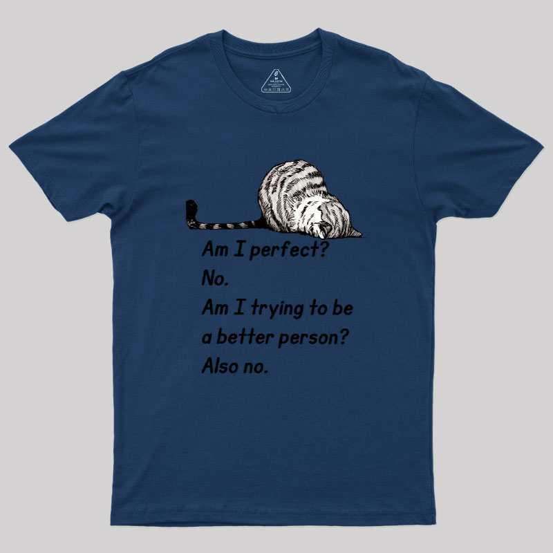 Am I Perfect No Geek T-Shirt