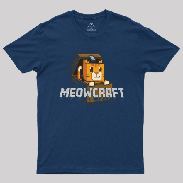 Meowcraft Geek T-Shirt