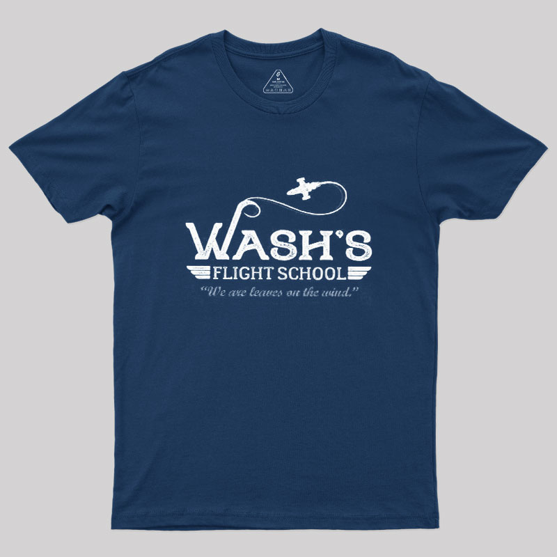 Washs Flight School Classic Geek T-Shirt
