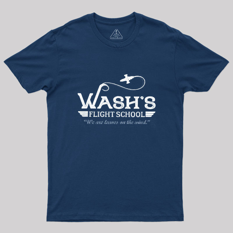 Washs Flight School Classic Geek T-Shirt