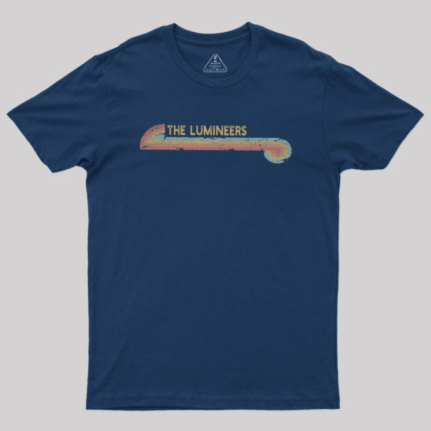 Vintage Retro Line The Lumineers Geek T-Shirt