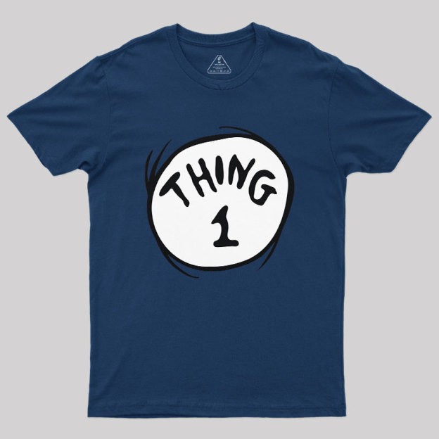 Thing One Cat Geek T-Shirt