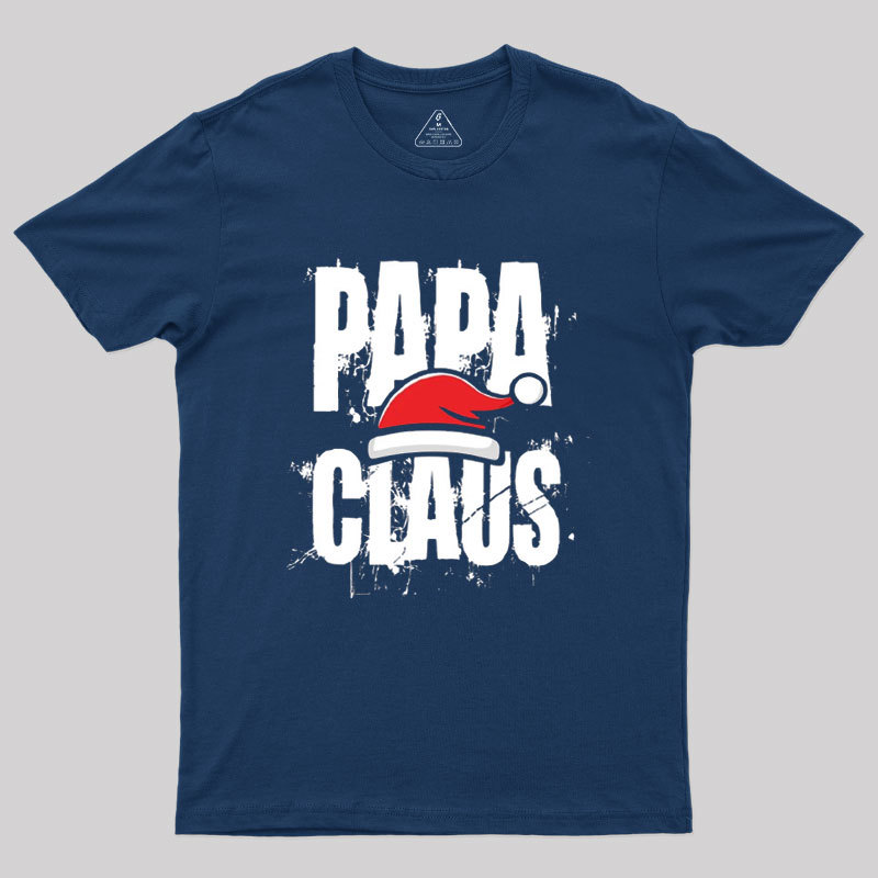 Santa Hat Papa Claus Geek T-Shirt