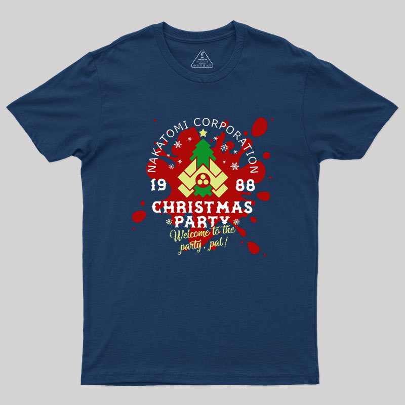 Nakatomi Corp Christmas Party Geek T-Shirt