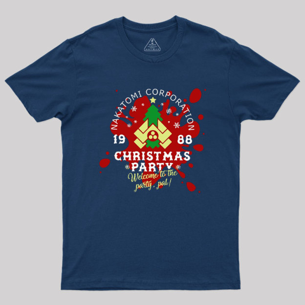 Nakatomi Corp Christmas Party Geek T-Shirt