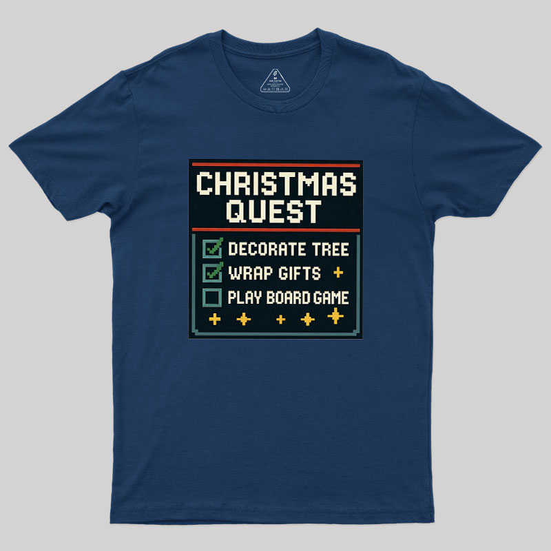 Christmas Quest Geek T-Shirt