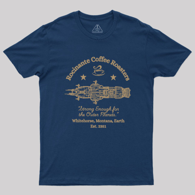 Rocinante Coffee Roasters Geek T-Shirt